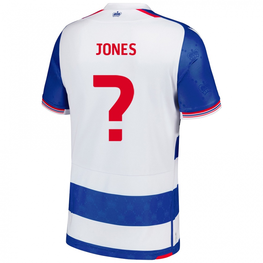 Enfant Maillot Jerae Jones #0 Bleu Blanc Tenues Domicile 2024/25 T-Shirt Belgique