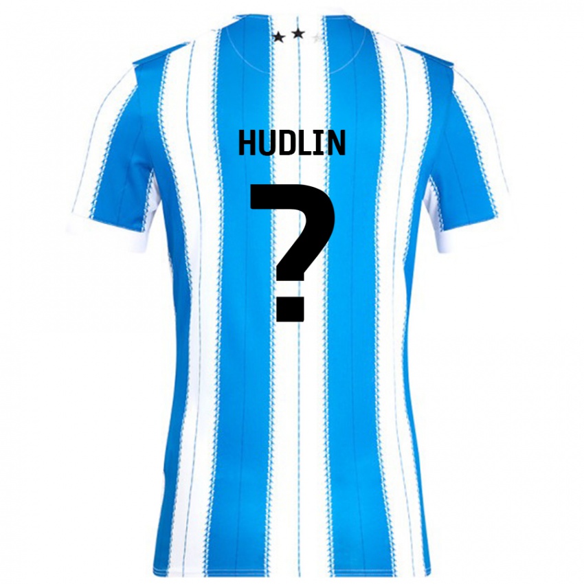 Kinderen Kyle Hudlin #0 Blauw Wit Thuisshirt Thuistenue 2024/25 T-Shirt België