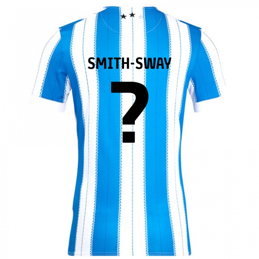 Kinderen Jay Smith-Sway #0 Blauw Wit Thuisshirt Thuistenue 2024/25 T-Shirt België