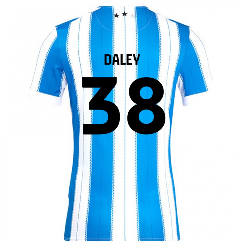 Kinderen Luke Daley #38 Blauw Wit Thuisshirt Thuistenue 2024/25 T-Shirt België