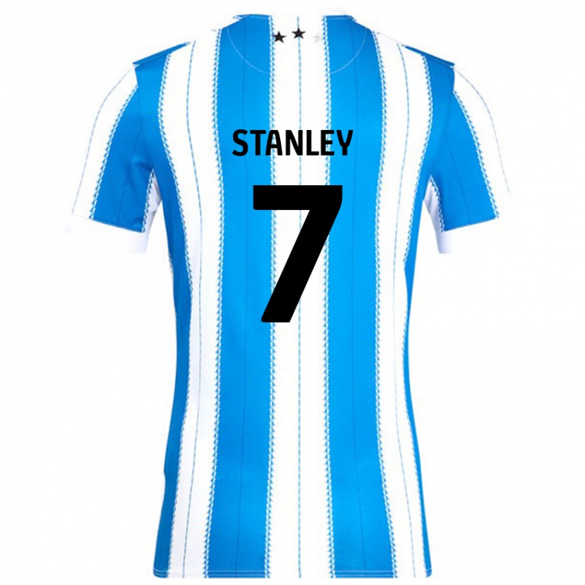 Kinderen Katie Stanley #7 Blauw Wit Thuisshirt Thuistenue 2024/25 T-Shirt België