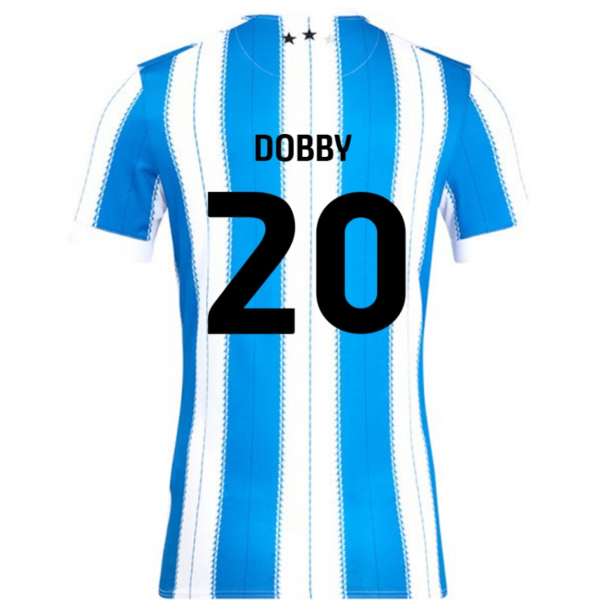 Kinderen Sarah Dobby #20 Blauw Wit Thuisshirt Thuistenue 2024/25 T-Shirt België