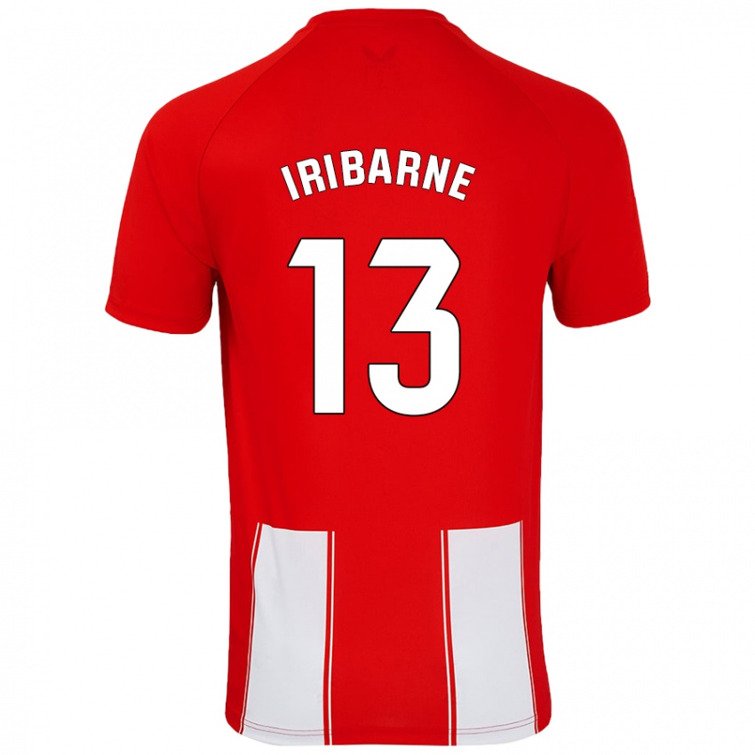 Kinderen Bruno Iribarne #13 Rood Wit Thuisshirt Thuistenue 2024/25 T-Shirt België