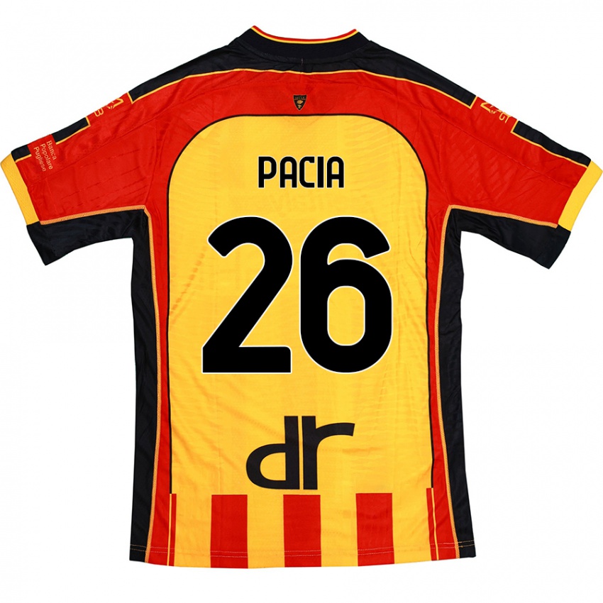 Kinderen Fabiano Pacia #26 Geel Rood Thuisshirt Thuistenue 2024/25 T-Shirt België