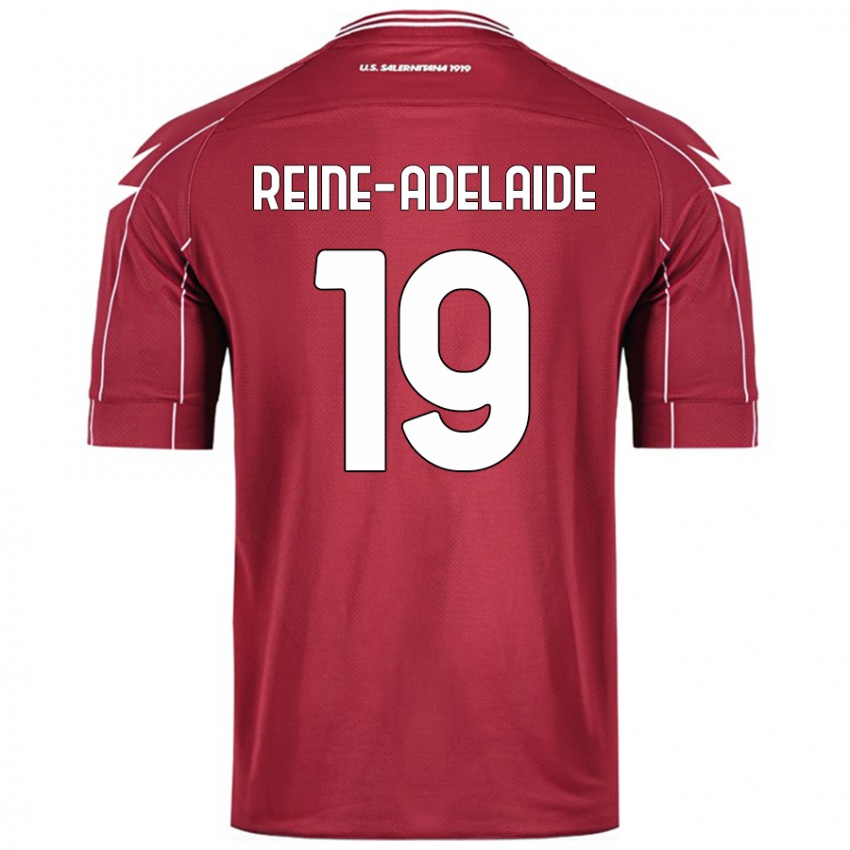 Enfant Maillot Jeff Reine-Adelaide #19 Bordeaux Tenues Domicile 2024/25 T-Shirt Belgique