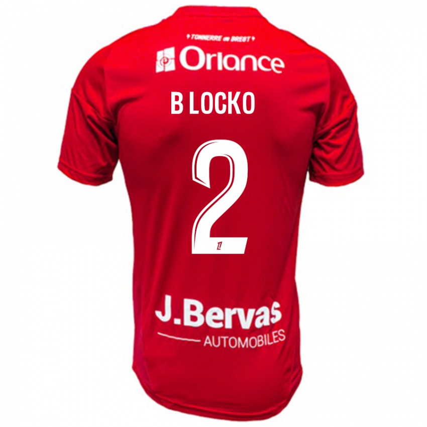 Kinderen Bradley Locko #2 Rood Wit Thuisshirt Thuistenue 2024/25 T-Shirt België