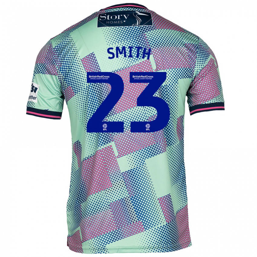 Enfant Maillot Jude Smith #23 Vert Tenues Extérieur 2024/25 T-Shirt Belgique