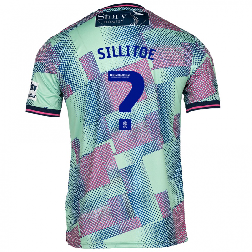 Enfant Maillot Casey Sillitoe #0 Vert Tenues Extérieur 2024/25 T-Shirt Belgique