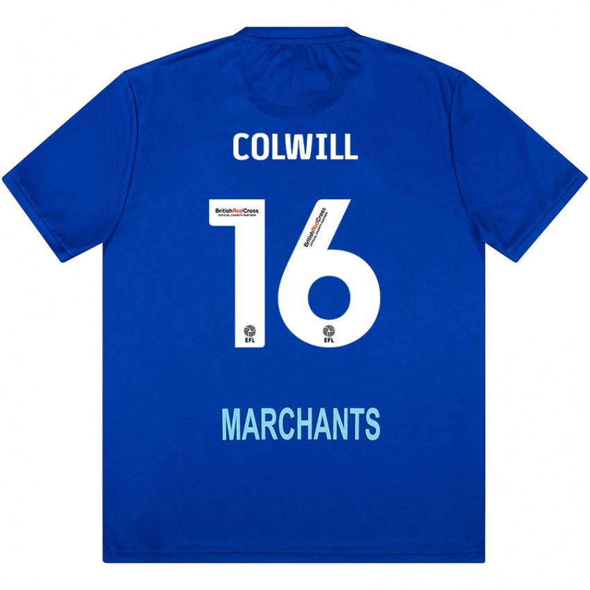 Kinderen Joel Colwill #16 Groen Uitshirt Uittenue 2024/25 T-Shirt België