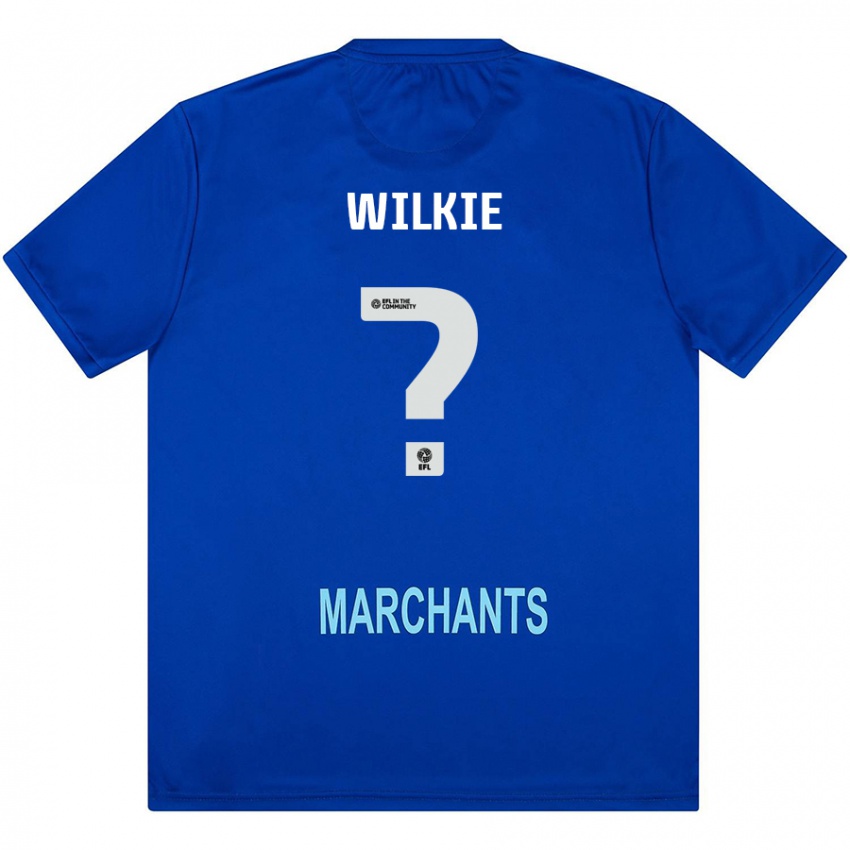 Kinderen Alex Wilkie #0 Groen Uitshirt Uittenue 2024/25 T-Shirt België