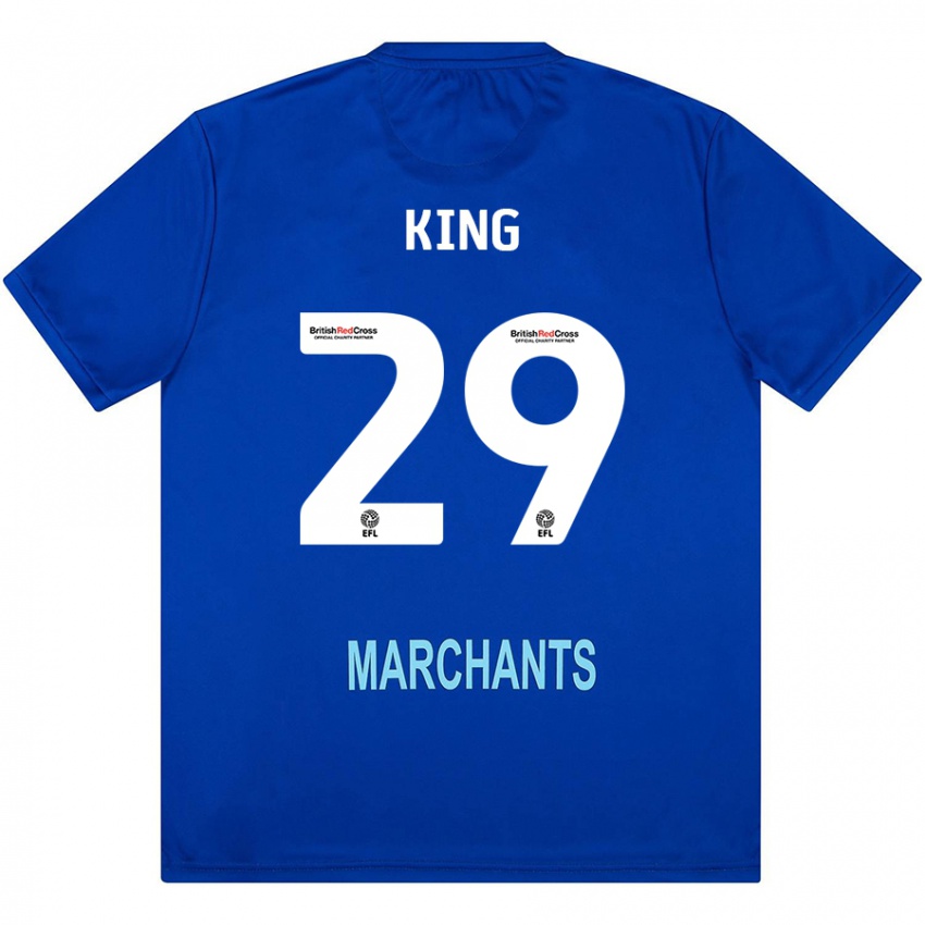 Kinderen Tom King #29 Groen Uitshirt Uittenue 2024/25 T-Shirt België