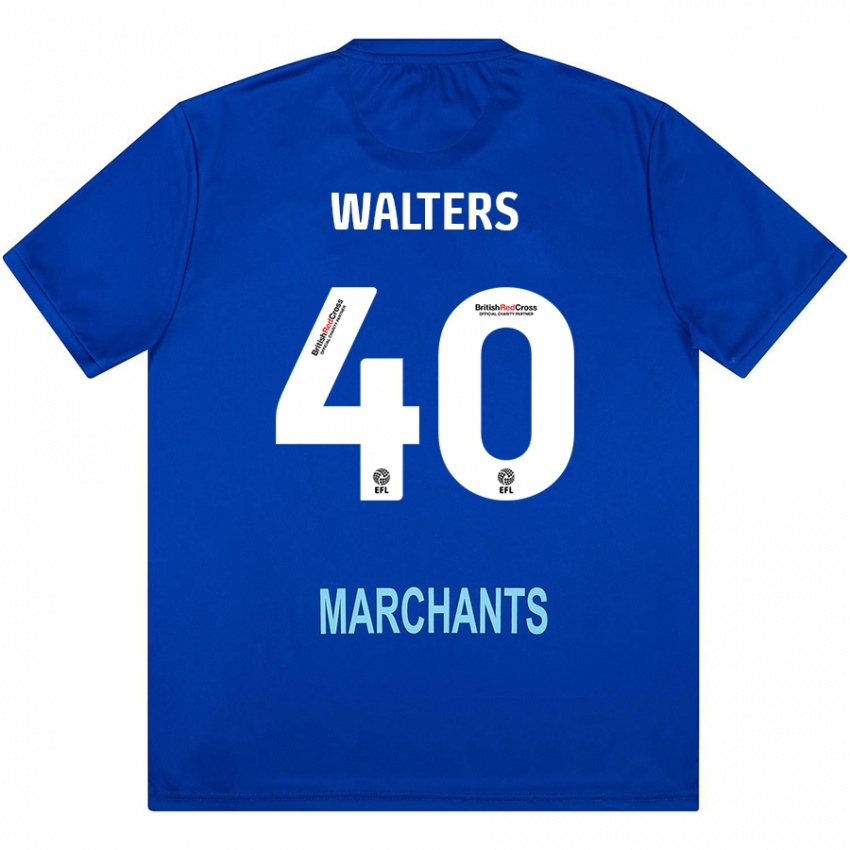 Kinderen Cameron Walters #40 Groen Uitshirt Uittenue 2024/25 T-Shirt België