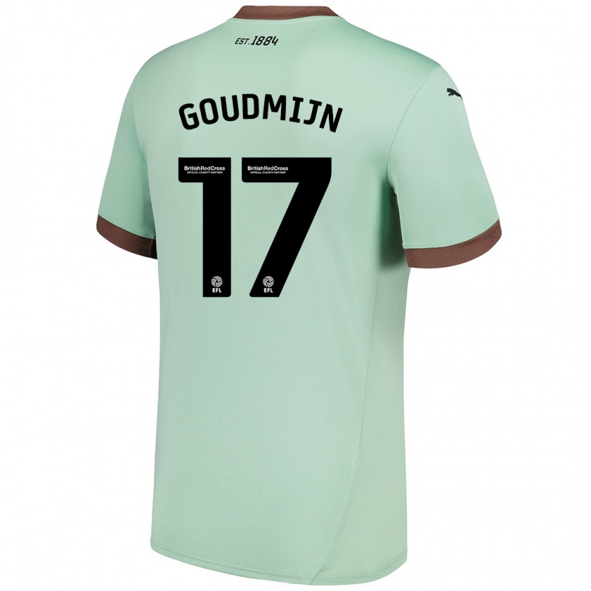 Kinderen Kenzo Goudmijn #17 Lichtgroen Uitshirt Uittenue 2024/25 T-Shirt België