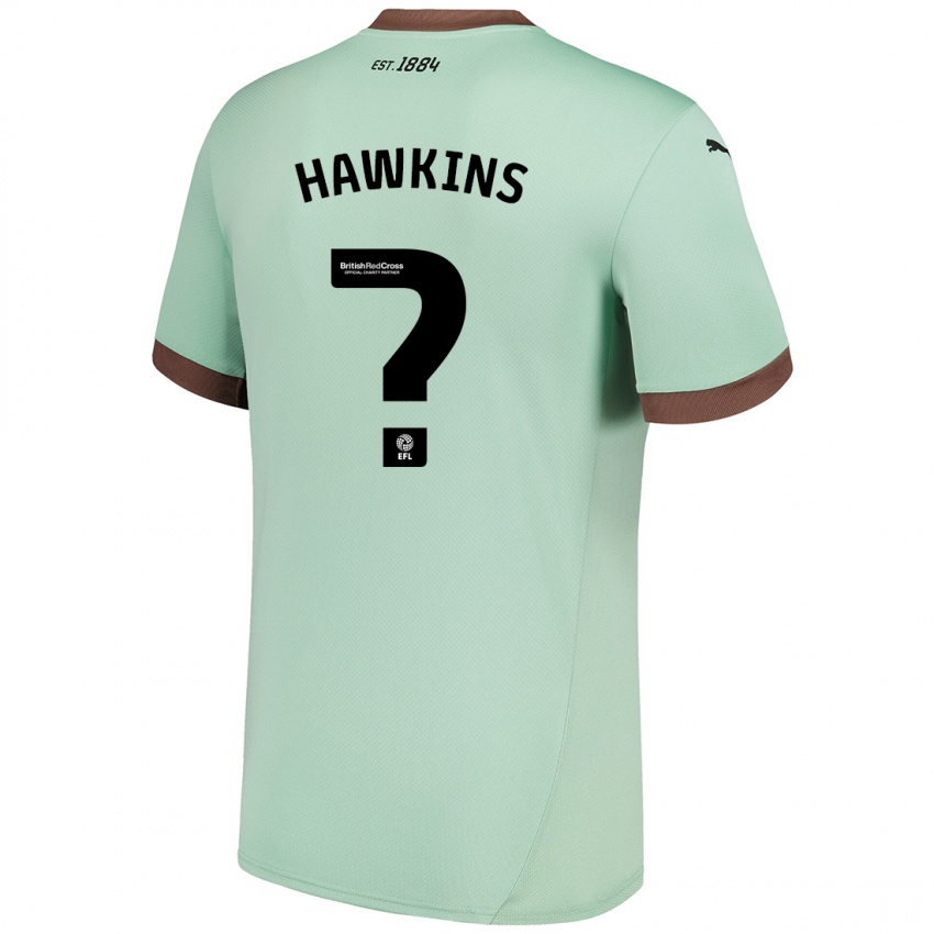 Kinderen Harry Hawkins #0 Lichtgroen Uitshirt Uittenue 2024/25 T-Shirt België