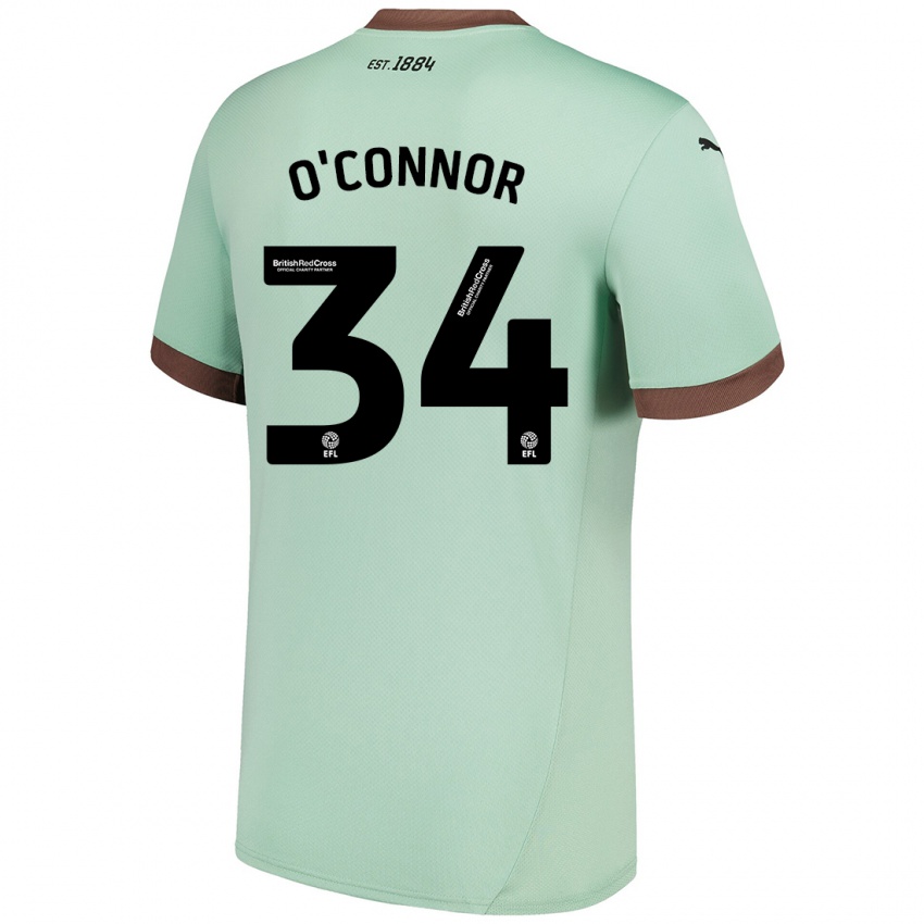 Kinderen Dolcie O'connor #34 Lichtgroen Uitshirt Uittenue 2024/25 T-Shirt België