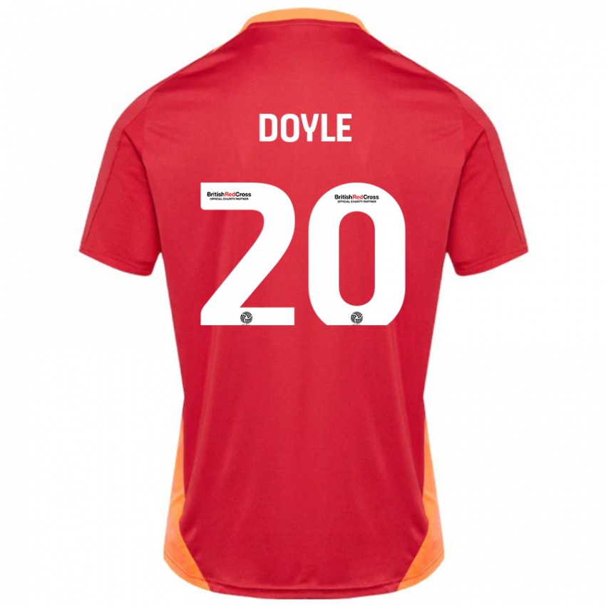 Enfant Maillot Kamari Doyle #20 Bleu Blanc Cassé Tenues Extérieur 2024/25 T-Shirt Belgique