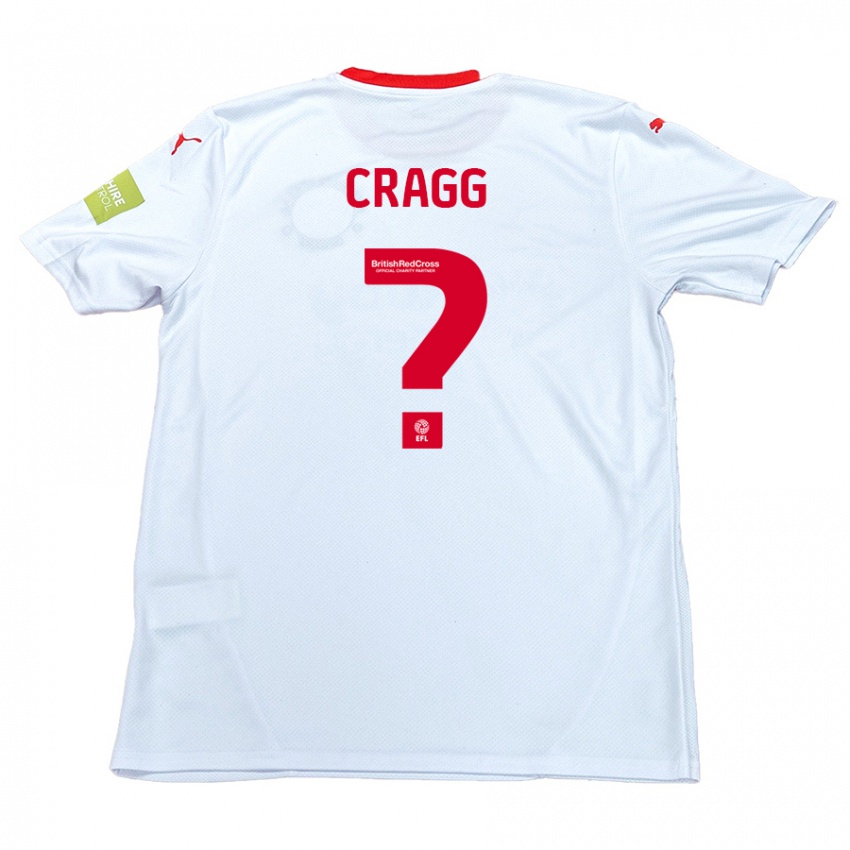 Enfant Maillot Rio Cragg #0 Blanc Tenues Extérieur 2024/25 T-Shirt Belgique