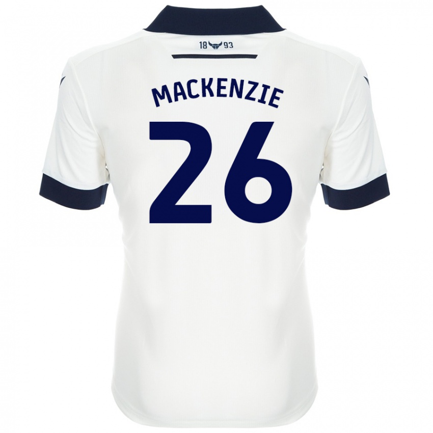 Kinderen Hannah Mackenzie #26 Wit Marineblauw Uitshirt Uittenue 2024/25 T-Shirt België