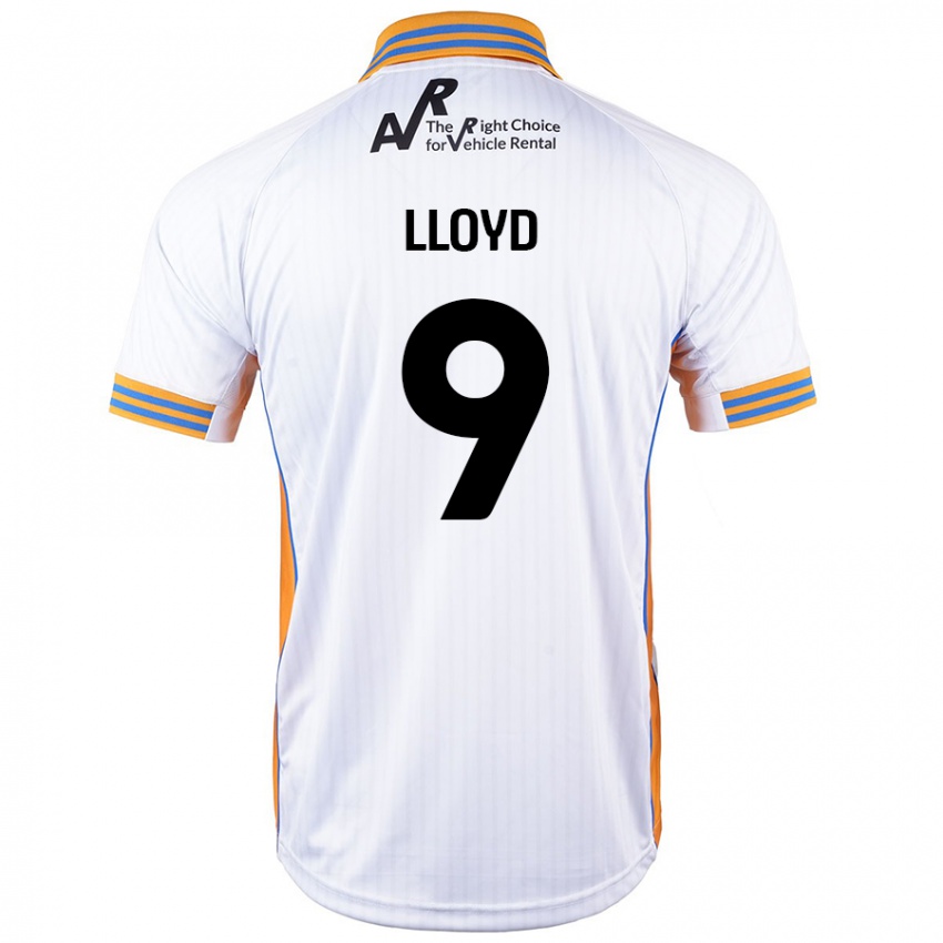 Enfant Maillot George Lloyd #9 Blanc Tenues Extérieur 2024/25 T-Shirt Belgique