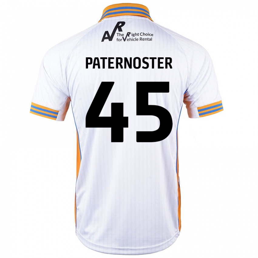 Enfant Maillot Vladimir Paternoster #45 Blanc Tenues Extérieur 2024/25 T-Shirt Belgique