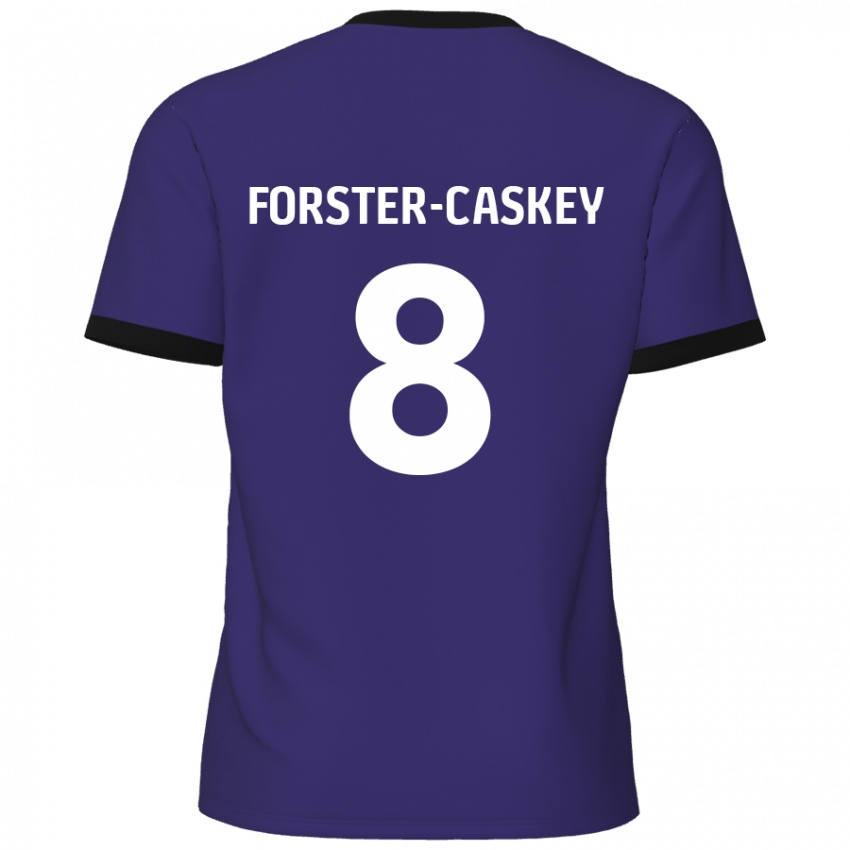 Enfant Maillot Jake Forster-Caskey #8 Violet Tenues Extérieur 2024/25 T-Shirt Belgique