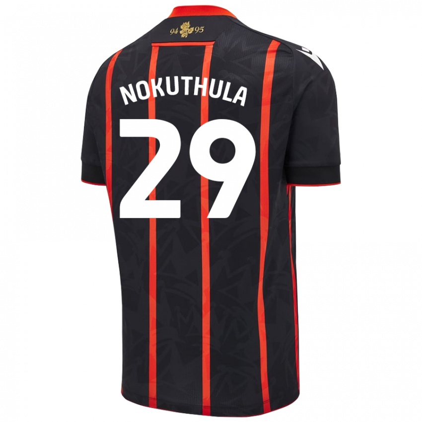 Kinderen Faith Nokuthula #29 Zwart Rood Uitshirt Uittenue 2024/25 T-Shirt België