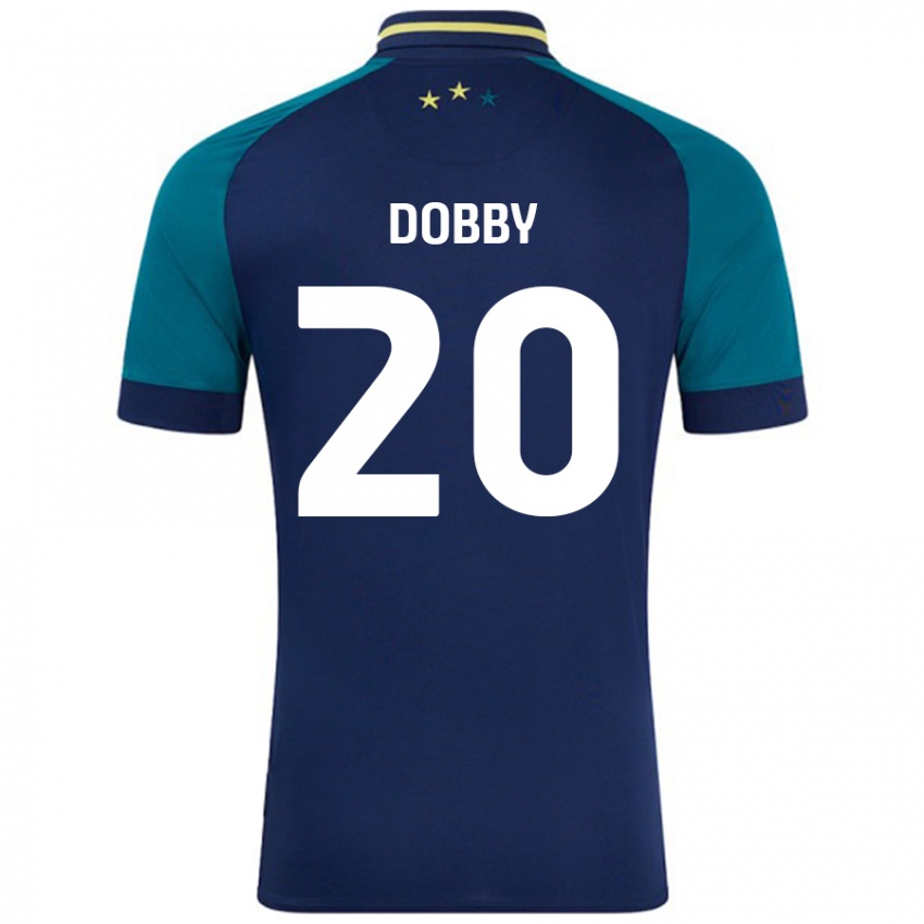 Kinderen Sarah Dobby #20 Marineblauw Donkergroen Uitshirt Uittenue 2024/25 T-Shirt België