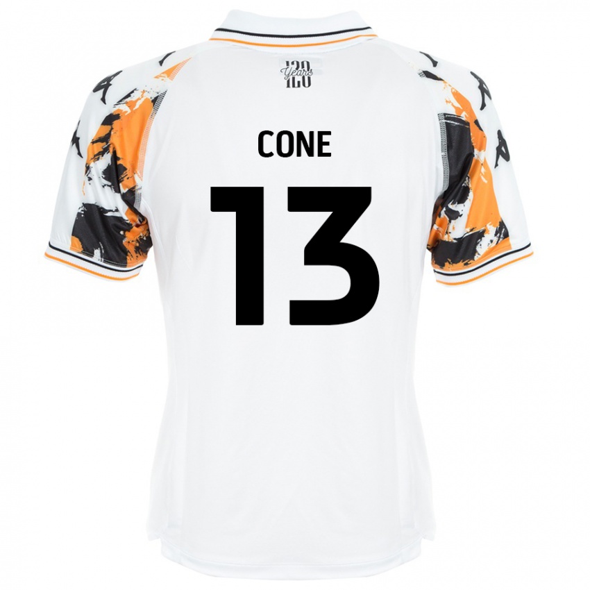 Enfant Maillot Sharla Cone #13 Blanc Tenues Extérieur 2024/25 T-Shirt Belgique