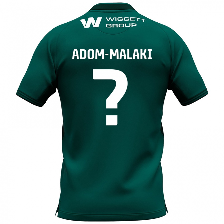 Kinderen Nino Adom-Malaki #0 Groen Uitshirt Uittenue 2024/25 T-Shirt België