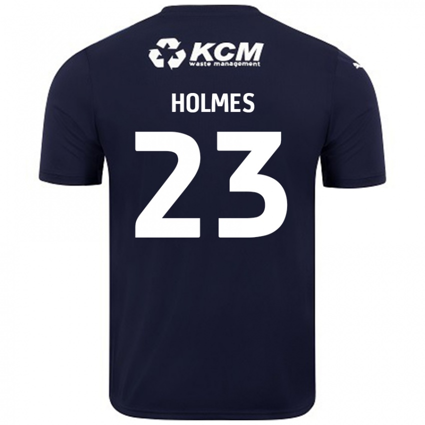 Enfant Maillot Jack Holmes #23 Bleu Marine Tenues Extérieur 2024/25 T-Shirt Belgique