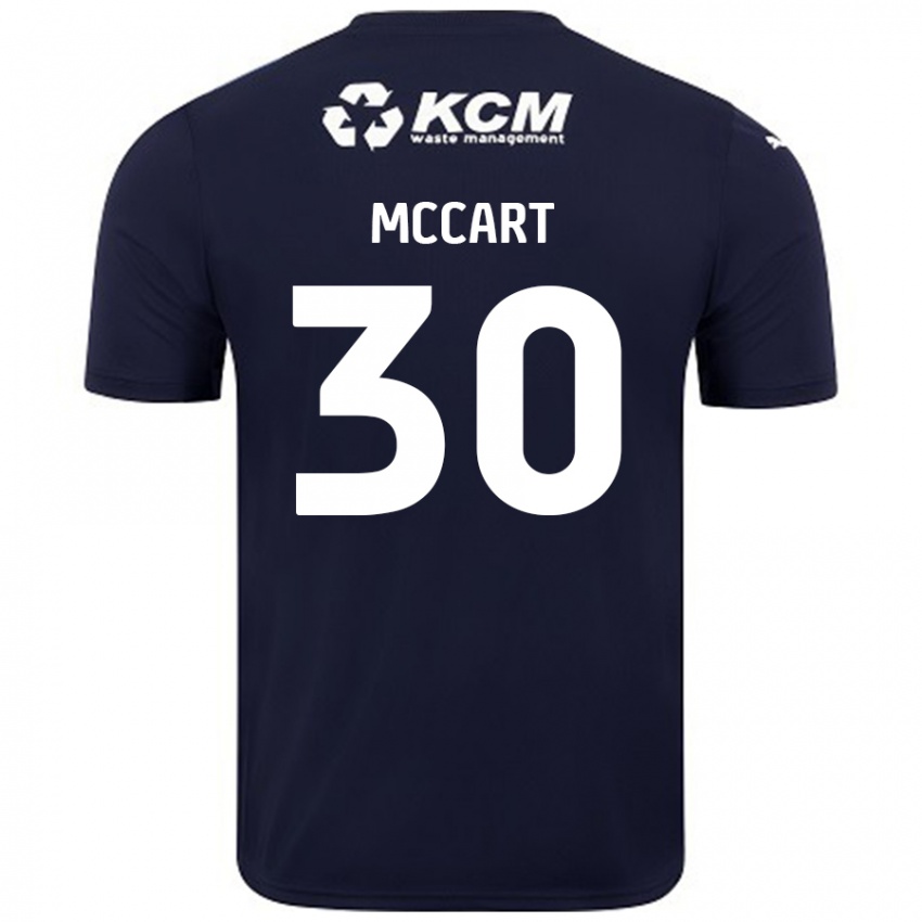 Enfant Maillot Jamie Mccart #30 Bleu Marine Tenues Extérieur 2024/25 T-Shirt Belgique