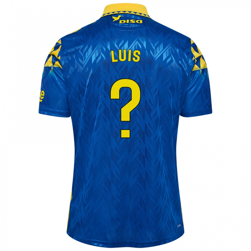 Kinder Ryan Luis #0 Blau Gelb Auswärtstrikot Trikot 2024/25 T-Shirt Belgien