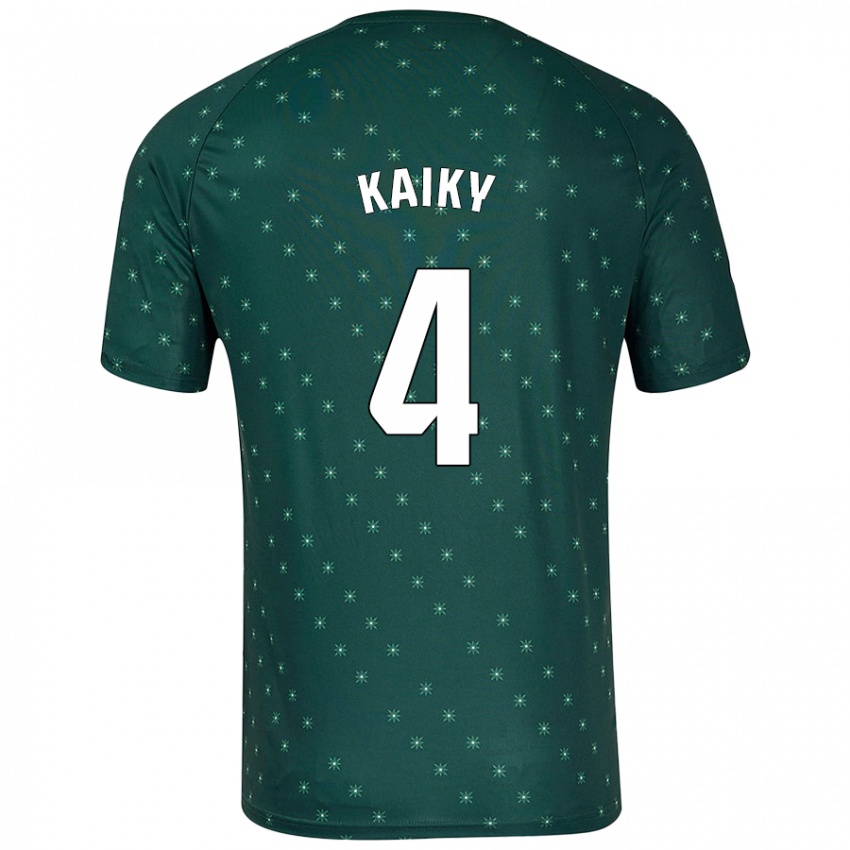 Kinderen Kaiky #4 Donkergroen Uitshirt Uittenue 2024/25 T-Shirt België