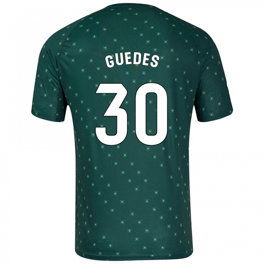 Kinderen Gui Guedes #30 Donkergroen Uitshirt Uittenue 2024/25 T-Shirt België