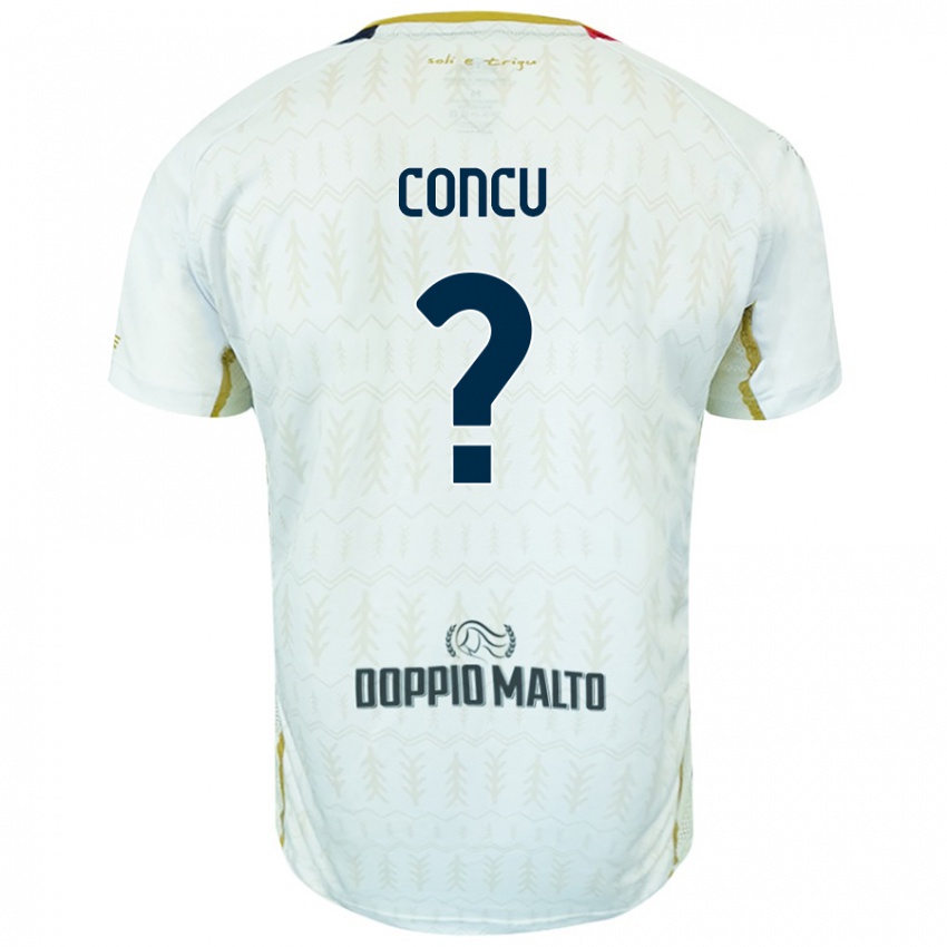 Enfant Maillot Marco Concu #0 Blanc Tenues Extérieur 2024/25 T-Shirt Belgique