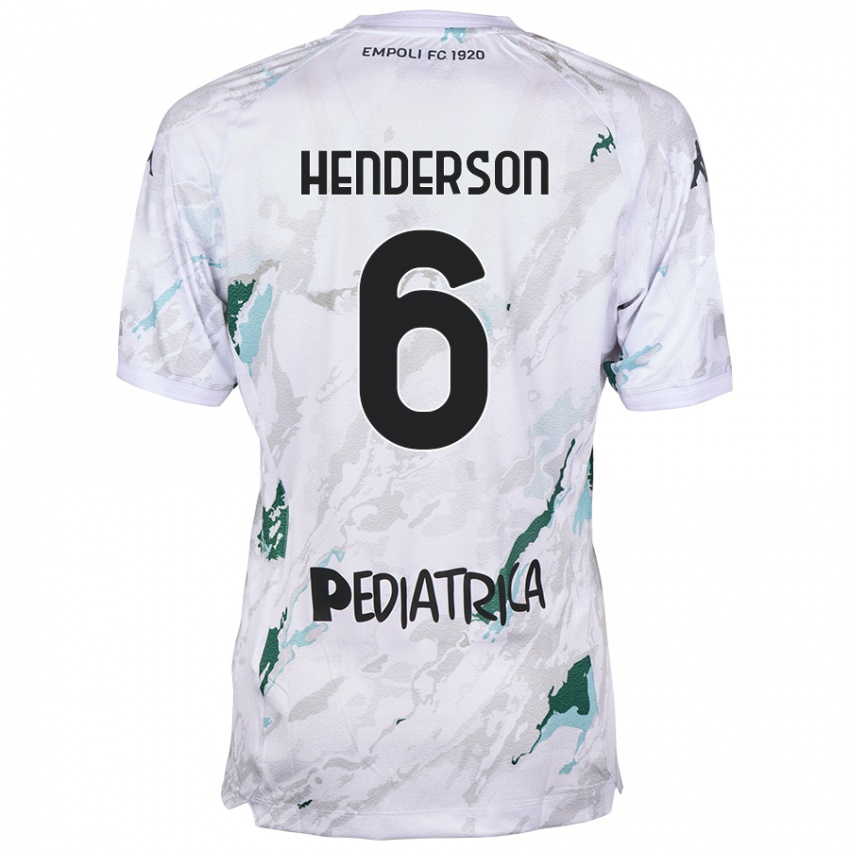 Enfant Maillot Liam Henderson #6 Gris Tenues Extérieur 2024/25 T-Shirt Belgique