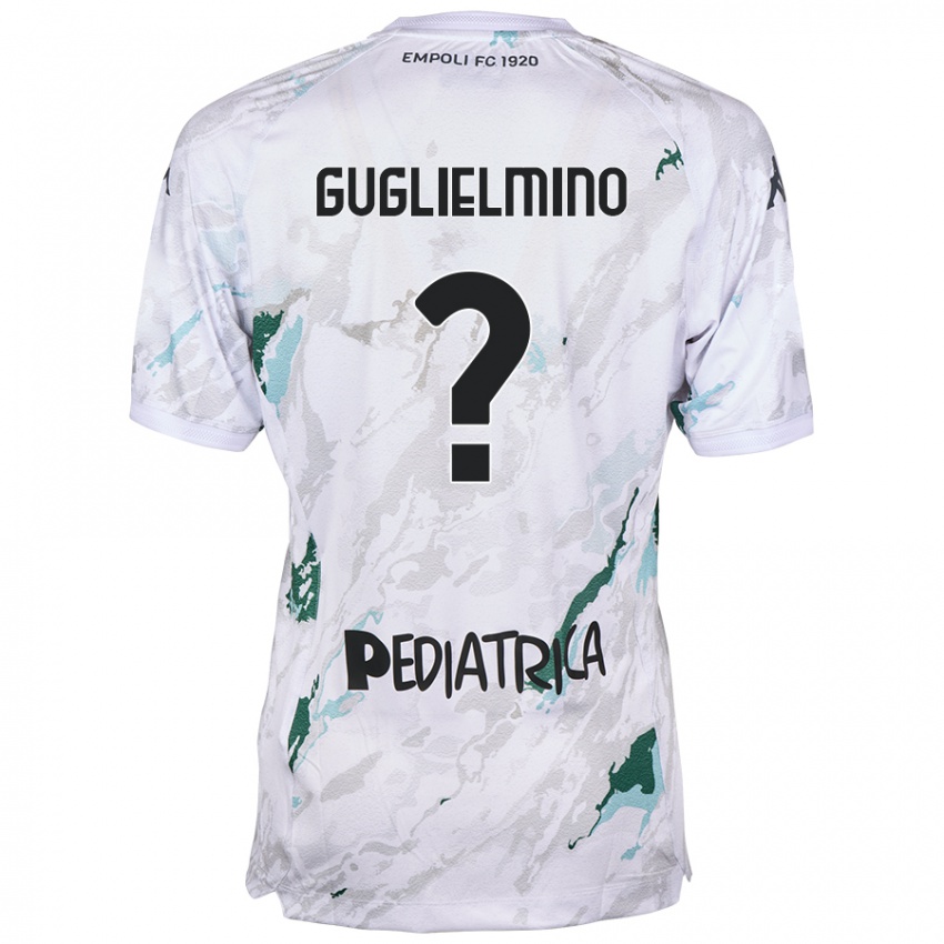 Enfant Maillot Federico Guglielmino #0 Gris Tenues Extérieur 2024/25 T-Shirt Belgique