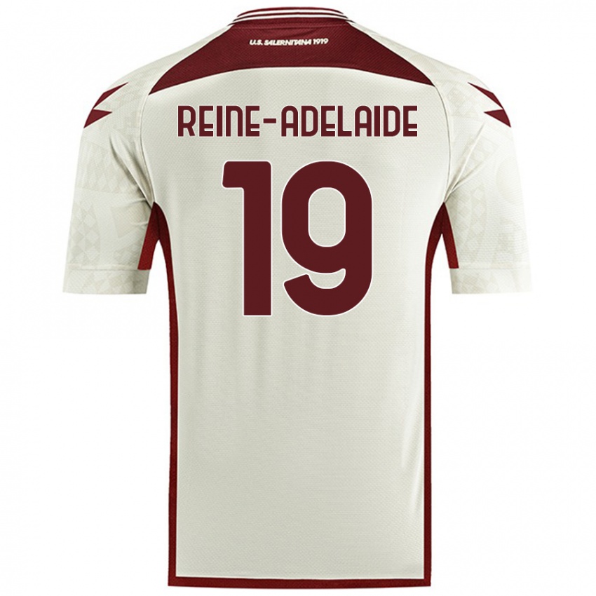 Enfant Maillot Jeff Reine-Adelaide #19 Couleur Crème Tenues Extérieur 2024/25 T-Shirt Belgique