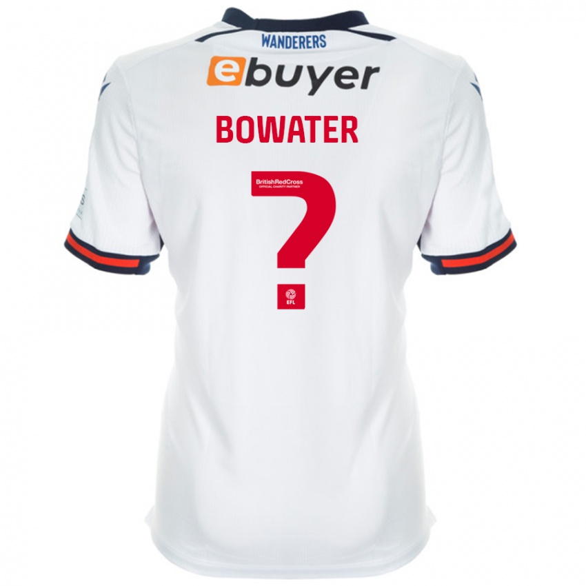 Homme Maillot Madison Bowater #0 Blanc Tenues Domicile 2024/25 T-Shirt Belgique