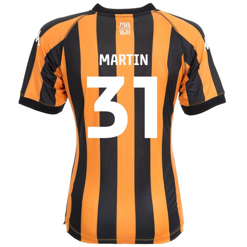 Heren Faith Martin #31 Zwart Amber Thuisshirt Thuistenue 2024/25 T-Shirt België