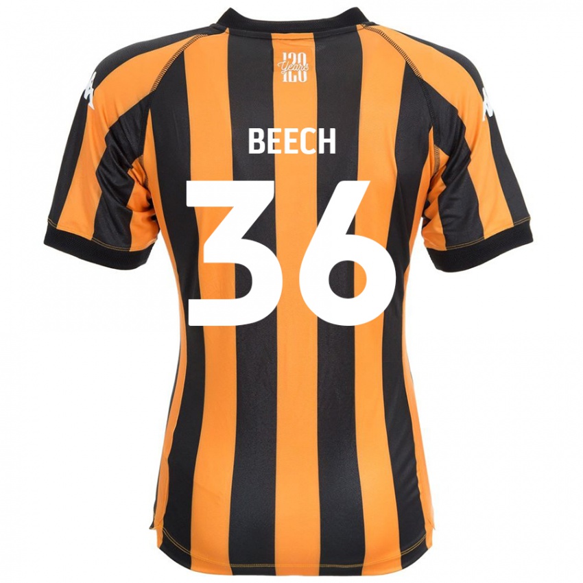 Heren Amy Beech #36 Zwart Amber Thuisshirt Thuistenue 2024/25 T-Shirt België