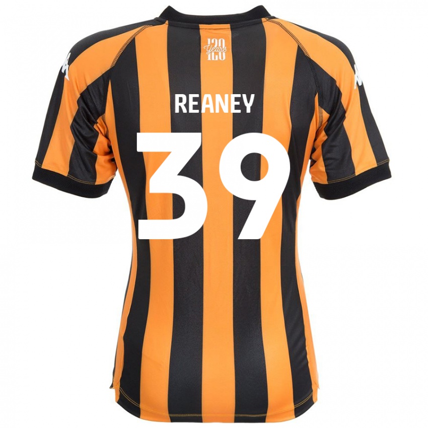 Heren Mollie Reaney #39 Zwart Amber Thuisshirt Thuistenue 2024/25 T-Shirt België