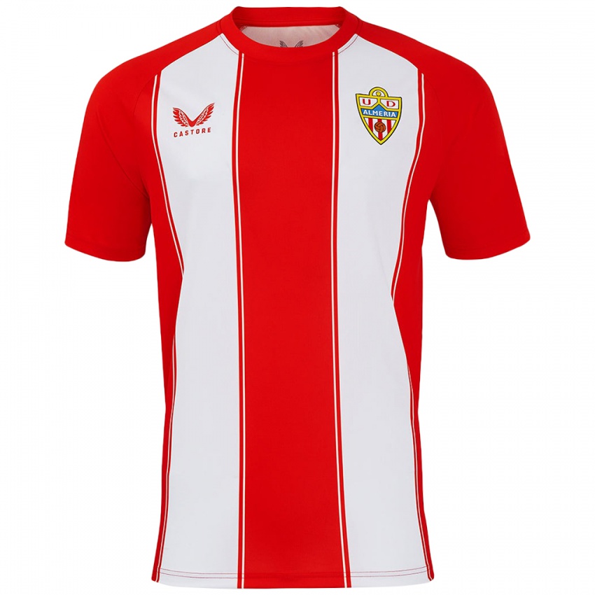 Heren Luís Maximiano #1 Rood Wit Thuisshirt Thuistenue 2024/25 T-Shirt België