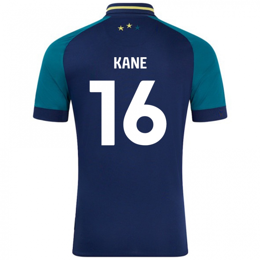 Heren Herbie Kane #16 Marineblauw Donkergroen Uitshirt Uittenue 2024/25 T-Shirt België