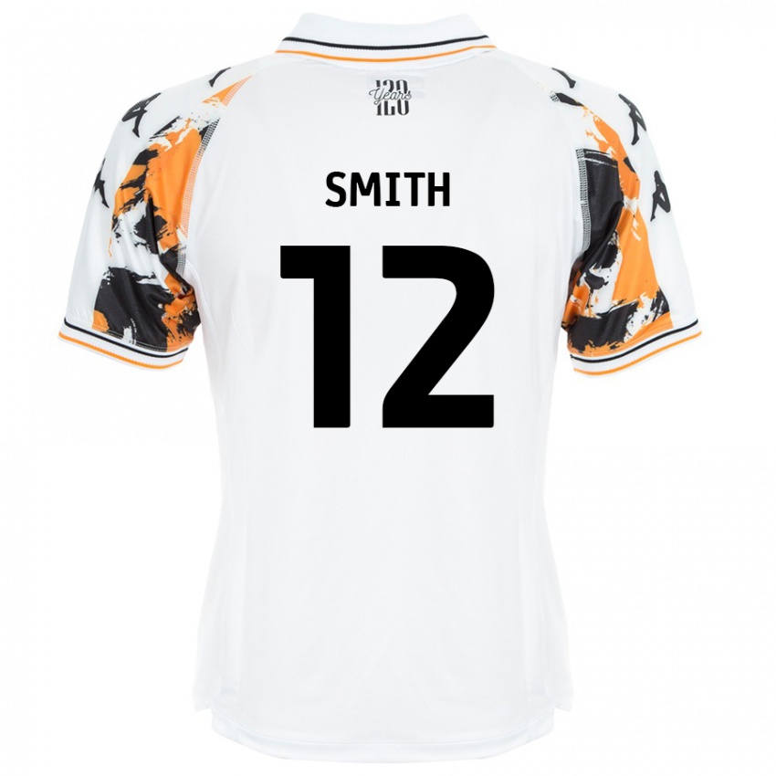 Heren Emily Smith #12 Wit Uitshirt Uittenue 2024/25 T-Shirt België