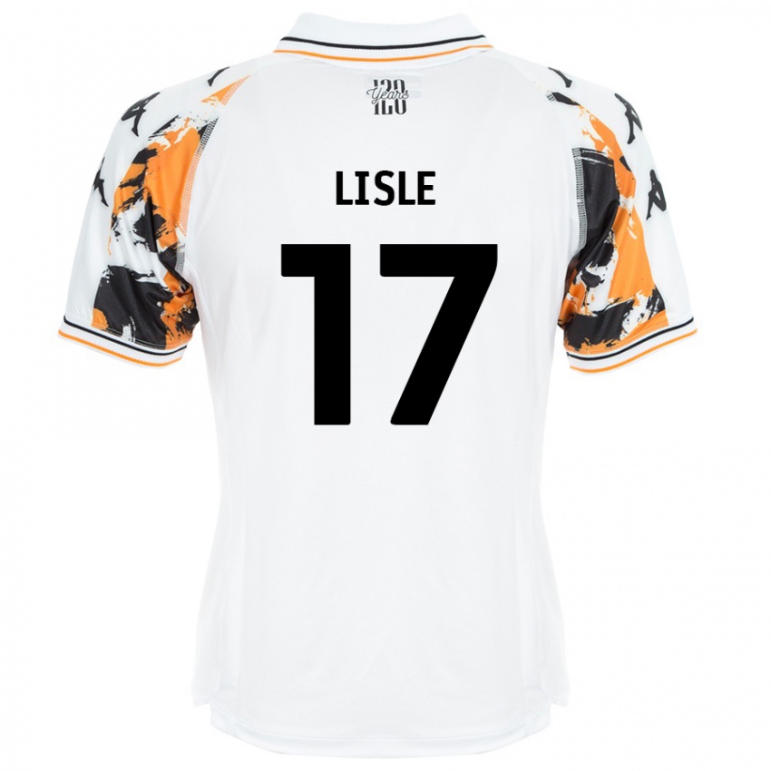 Heren Mary Lisle #17 Wit Uitshirt Uittenue 2024/25 T-Shirt België