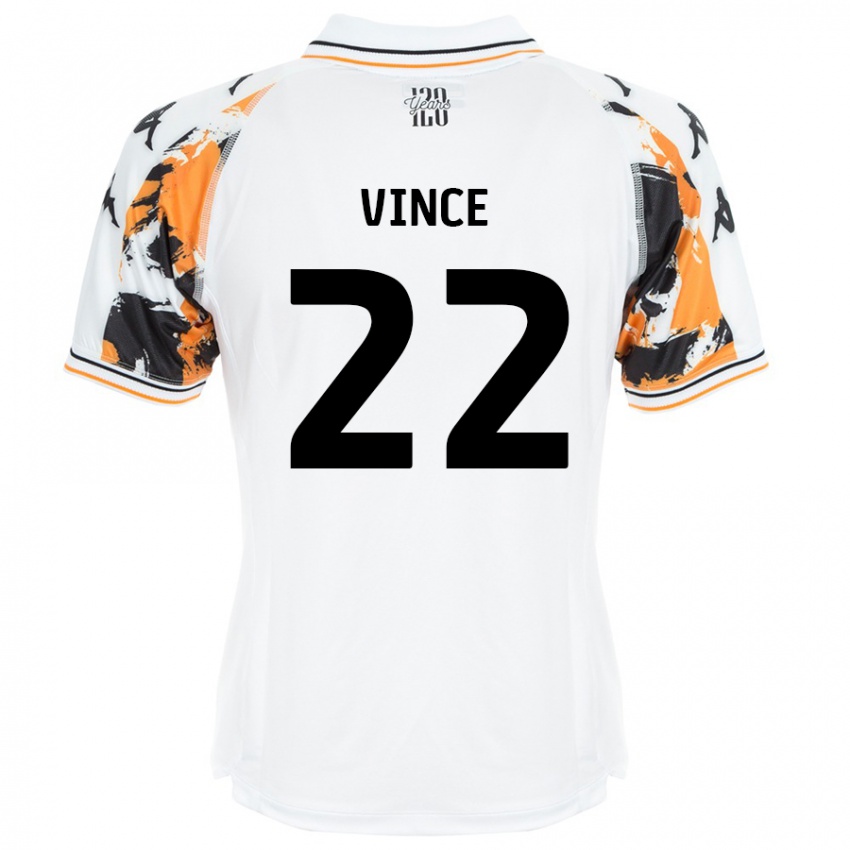 Heren Anna Vince #22 Wit Uitshirt Uittenue 2024/25 T-Shirt België