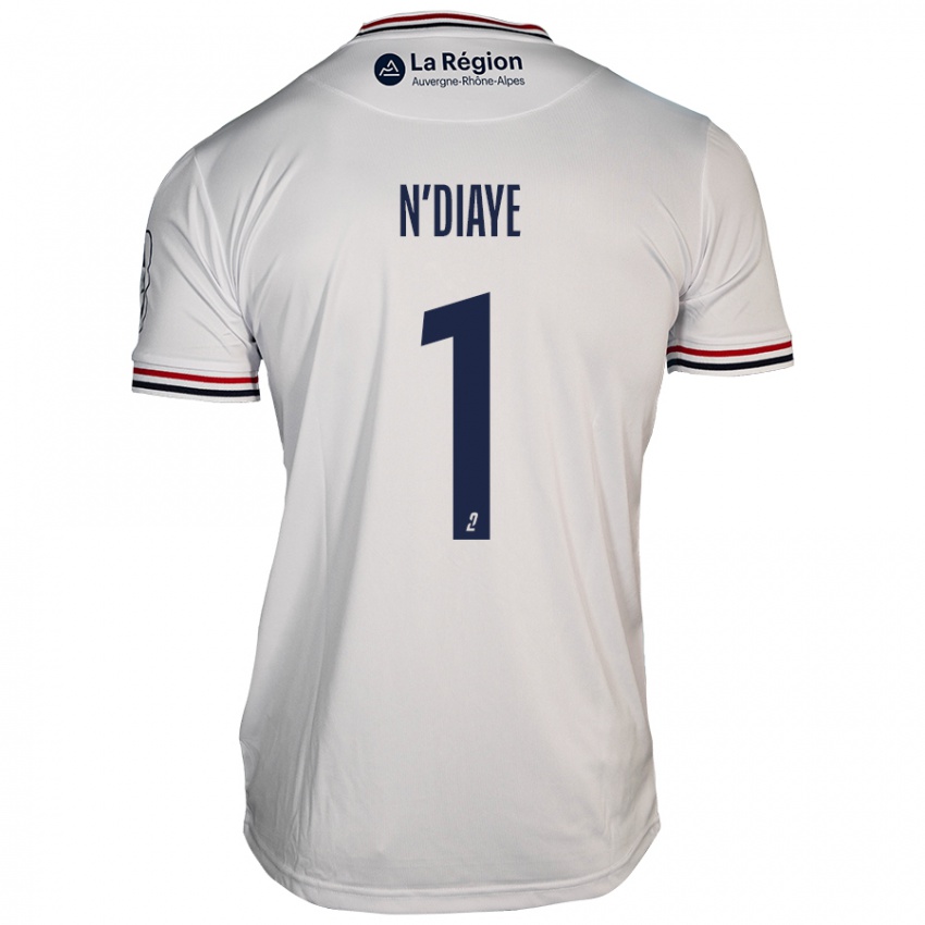 Homme Maillot Massamba N'diaye #1 Blanc Tenues Extérieur 2024/25 T-Shirt Belgique