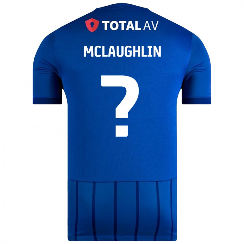 Femme Maillot Erin Mclaughlin #0 Bleu Tenues Domicile 2024/25 T-Shirt Belgique