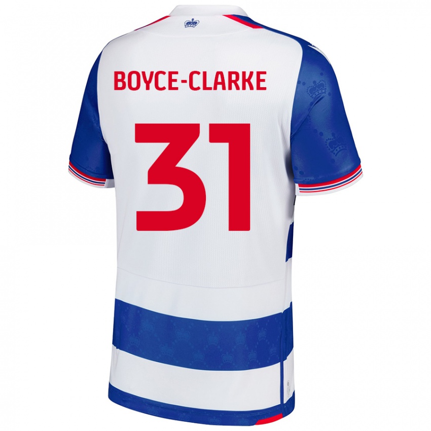 Dames Coniah Boyce-Clarke #31 Blauw Wit Thuisshirt Thuistenue 2024/25 T-Shirt België